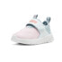 Фото #2 товара Puma Evolve Slip On Toddler Girls Blue, Pink Sneakers Casual Shoes 38913610