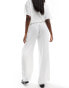 Фото #2 товара In The Style textured wide leg trouser co-ord in white