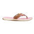 Фото #1 товара Sperry Parrotfish Braid Flip Flops Womens Pink Casual Sandals STS88545