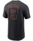 ფოტო #2 პროდუქტის Men's Mike Yastrzemski Black San Francisco Giants Name and Number T-shirt