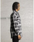 ფოტო #3 პროდუქტის Men's Mulberry Long Sleeve Flannel Shirt Big & Tall