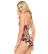 Фото #2 товара Lauren Ralph Lauren 285470 Tropical High Neck One-Piece Multicolored, Size 14