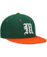 Фото #4 товара Men's Green and Orange Miami Hurricanes On-Field Baseball Fitted Hat