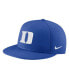 Фото #2 товара Men's Royal Duke Blue Devils Aero True Baseball Performance Fitted Hat