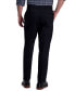 Фото #4 товара Men's Premium Classic-Fit Wrinkle-Free Stretch Elastic Waistband Dress Pants