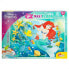 Фото #2 товара K3YRIDERS Disney Princess The Double Sided Sirr Coloring 60 Large Pieces Puzzle