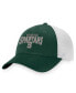 Фото #1 товара Men's Green, White Michigan State Spartans Breakout Trucker Snapback Hat