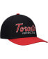 Men's Black Toronto FC Team Script 2.0 Stretch Snapback Hat