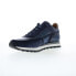 Фото #4 товара Bruno Magli Gallo BM3GALN0 Mens Blue Leather Lifestyle Sneakers Shoes