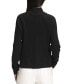 ფოტო #2 პროდუქტის Women's Mock Neck Cotton Chabot Top