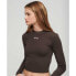 Фото #4 товара SUPERDRY Rib Embroidered Fitted long sleeve T-shirt