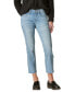 ფოტო #1 პროდუქტის Women's Sweet Crop Mid-Rise Jeans