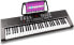 Фото #1 товара MAX KB4 Digital Piano Keyboard 61 Keys, Keyboard with Stand, Music Stand, 255 Sounds, 255 Rhythms, 50 Demos, Recording Function, Automatic Accompaniment, Keyboard for Beginners - Black