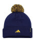 Фото #2 товара Men's Blue St. Louis Blues COLD.RDY Cuffed Knit Hat with Pom