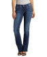 ფოტო #1 პროდუქტის Suki Mid Rise Stretchy Slim Bootcut Jeans