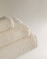 Фото #4 товара Waffle-knit textured bath towel