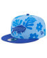 ფოტო #1 პროდუქტის Men's Light Blue Buffalo Bills Leafy 9FIFTY Snapback Hat