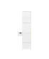 White modern simple hair desk, multi-layer storage, large storage space