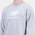 NEW BALANCE Essentials Stacked Logo French Terry Crewneck sweatshirt