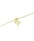 Фото #2 товара Macy's women's Clear Crystal Saturn Pendant Necklace