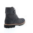 Фото #8 товара English Laundry Mead EL2474B Mens Gray Leather Lace Up Casual Dress Boots 8.5