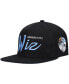 ფოტო #1 პროდუქტის Men's Black, Blue Sporting Kansas City Historic Logo Since '96 Foundation Script Snapback Hat