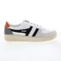 Gola Grandslam Trident CMA415 Mens White Synthetic Lifestyle Sneakers Shoes