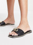 ALDO Bellenor flat sandals in black