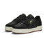 Фото #10 товара Puma CA Pro Lux PRM 39013301 Mens Black Leather Lifestyle Sneakers Shoes