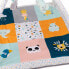 EUREKAKIDS Baby gym and play mat with 3 dolls included