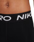 Фото #5 товара Легинсы спортивные Nike Pro женские средней посадки разрезная сетка