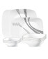 Фото #1 товара Urban Arc 16 Piece Dinnerware Set, Service for 4