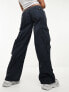 Фото #5 товара Superdry vintage elastic cargo trousers in navy