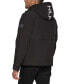 Фото #2 товара Men's Sherpa-Lined Softshell Hooded Jacket