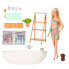 BARBIE Blonde Welfare With Bathtub Doll