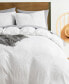 Фото #5 товара Bedding Tufted Embroidery Double Brushed 3 Piece Duvet Cover Set, Twin
