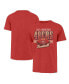 Фото #1 товара Men's Scarlet Distressed San Francisco 49ers Last Call Franklin T-shirt