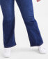 Plus Size Mid Rise Curvy Bootcut Jeans, Created for Macy's