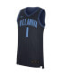 Фото #3 товара Men's #1 Navy Villanova Wildcats Replica Jersey