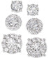 ფოტო #4 პროდუქტის Diamond Stud Earrings (1 ct. t.w.) in 14k Gold or White Gold