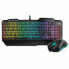 Фото #8 товара Игровые клавиатура и мышь Krom Krusher RGB Чёрный
