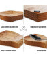 Фото #3 товара Wood Spoon Rest For Kitchen - Smooth Wooden Spoon Holder For Stovetop