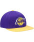 ფოტო #4 პროდუქტის Men's Purple Los Angeles Lakers Area Code Snapback Hat