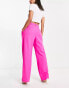 & Other Stories co-ord tailored trousers in hot pink