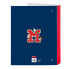 Ring binder Mickey Mouse Clubhouse Only one Navy Blue A4 (26.5 x 33 x 4 cm)