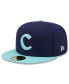 Фото #3 товара Men's Navy, Light Blue Clemson Tigers 59FIFTY Fitted Hat