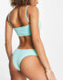 Фото #6 товара Volcom simply soft cheeky bikini bottom in pale aqua