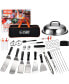36 Piece Stainless Steel Griddle Accessories Kit for Blackstone and Other Griddles