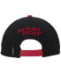 Фото #4 товара Men's Black Miami Heat Old English Snapback Hat