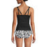 ფოტო #24 პროდუქტის Women's Adjustable V-neck Underwire Tankini Swimsuit Top Adjustable Straps